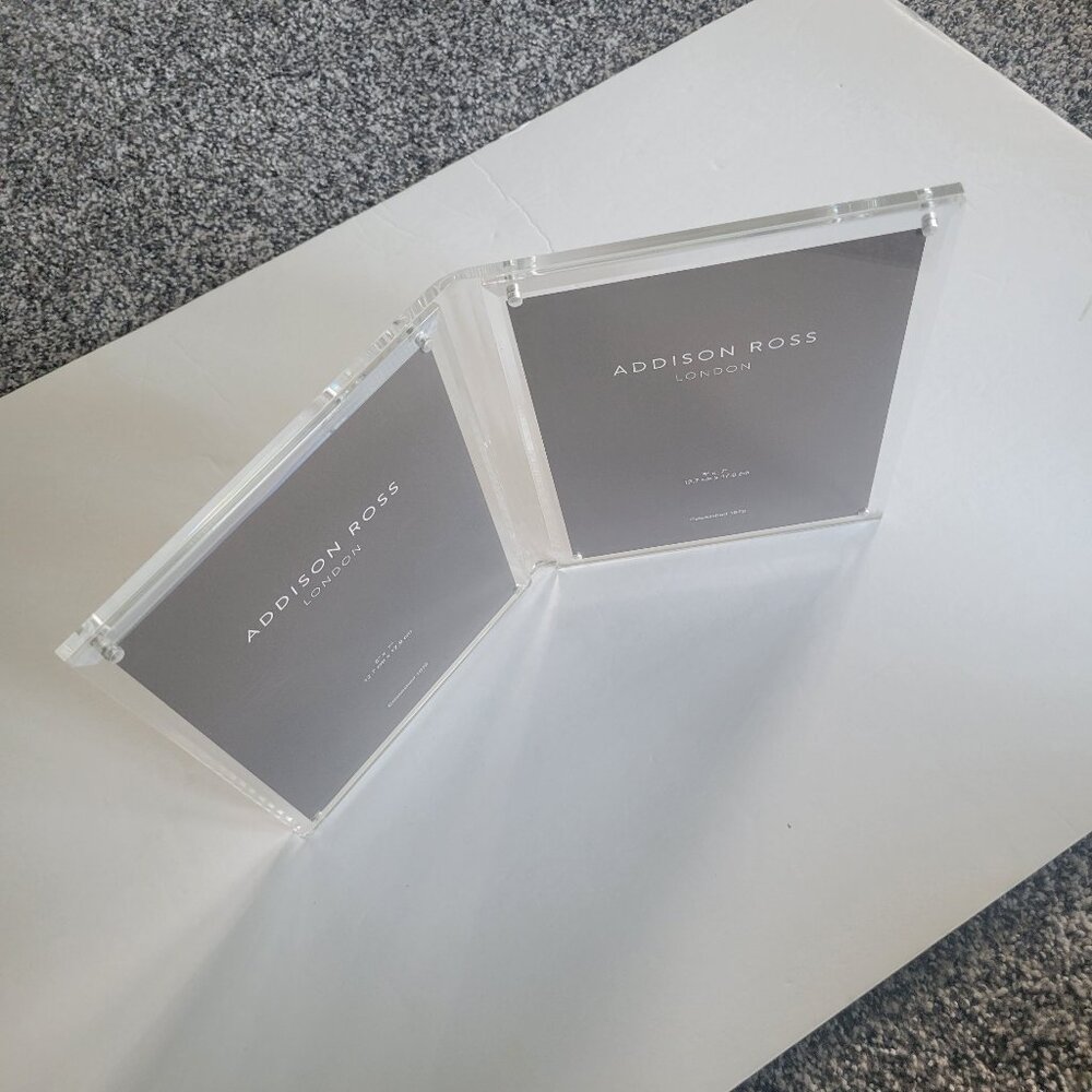 FINAL SALE - NWT [Addison Ross] Double Magnetic Acrylic Photo Frame - Picture 5 of 7